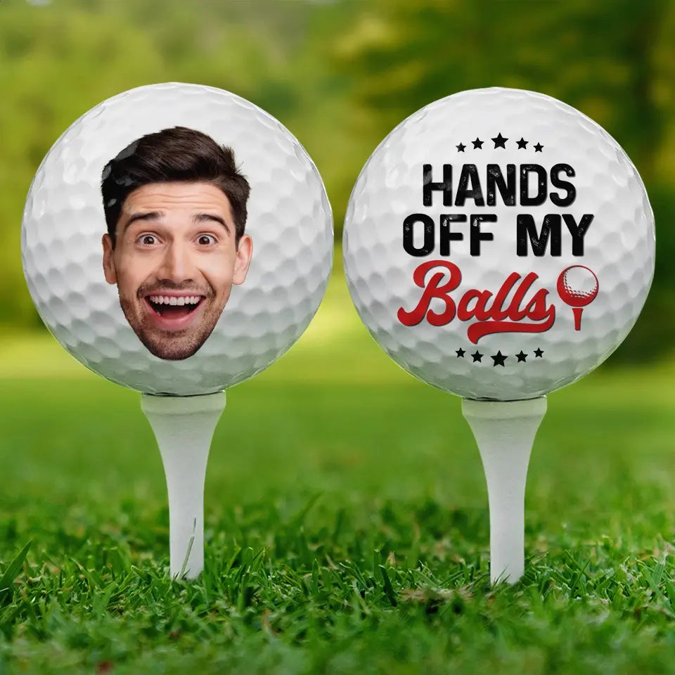 Personalized Custom Photo Golf Ball – Retired and Loving Every Swing Gift for Golf Lovers