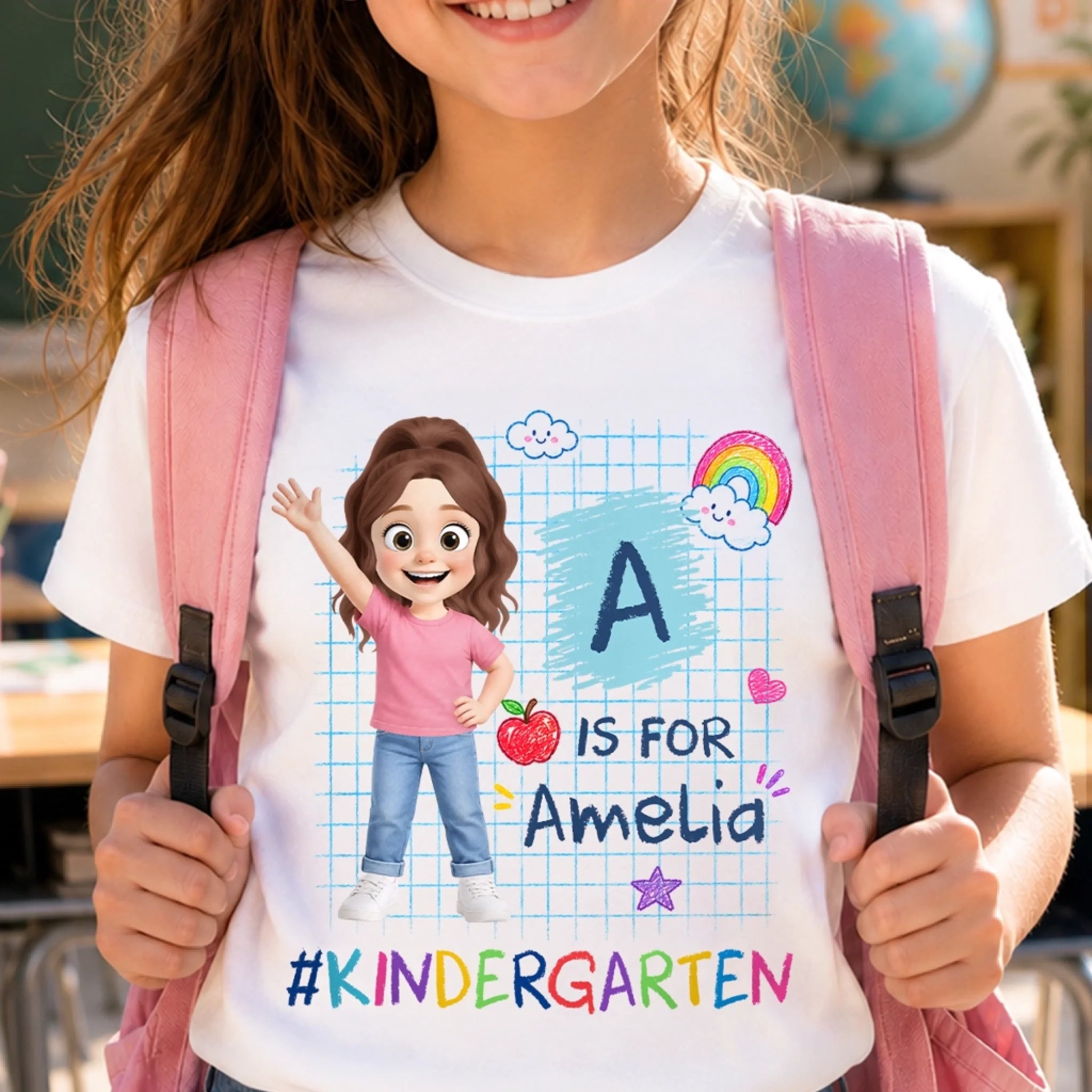 Custom Youth T-Shirt Personalized Back to School Gift for Kids Every Day Is New