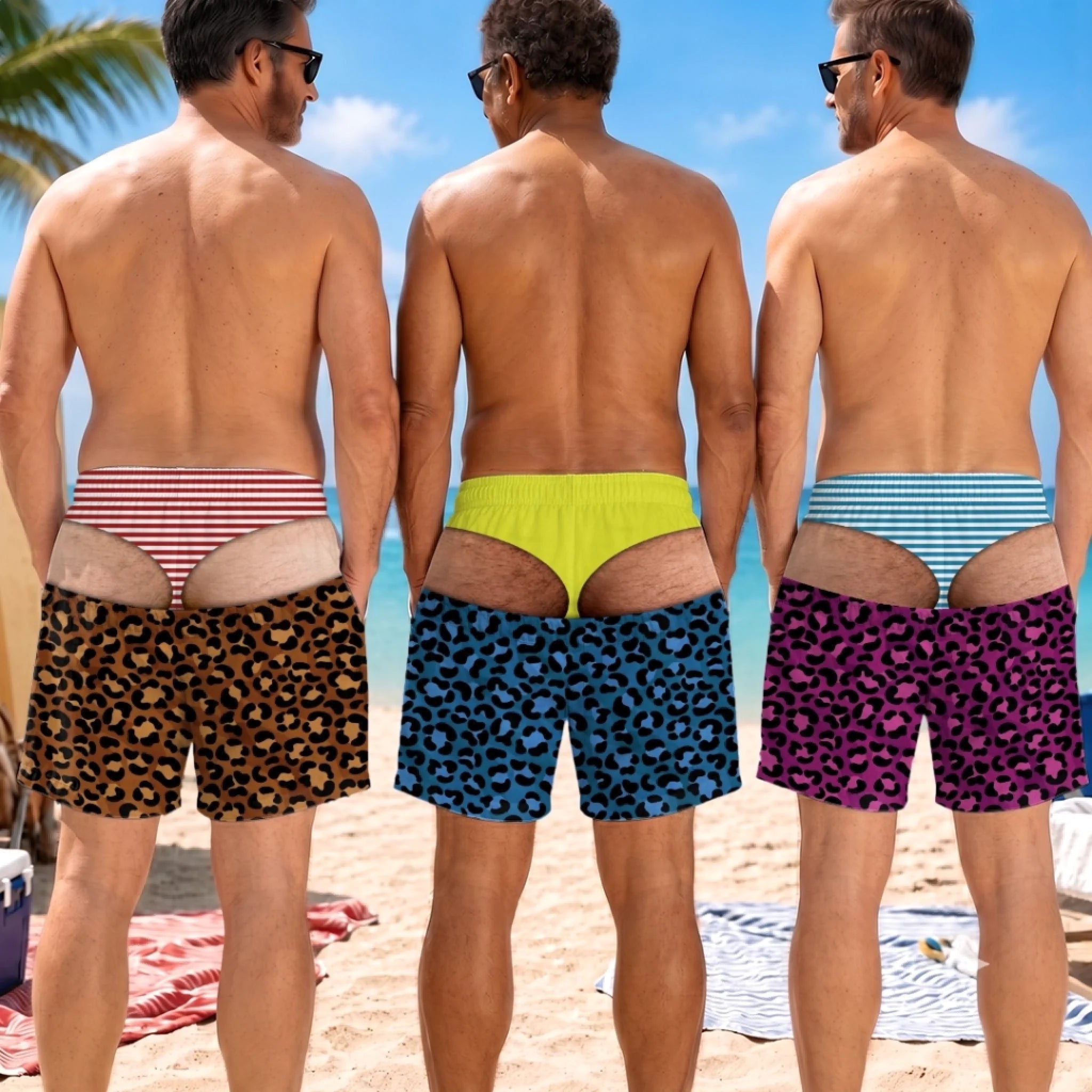 Custom Funny Men Swim Trunks Personalized Beach Shorts Birthday Gift for Husband Dad Grandpa Son