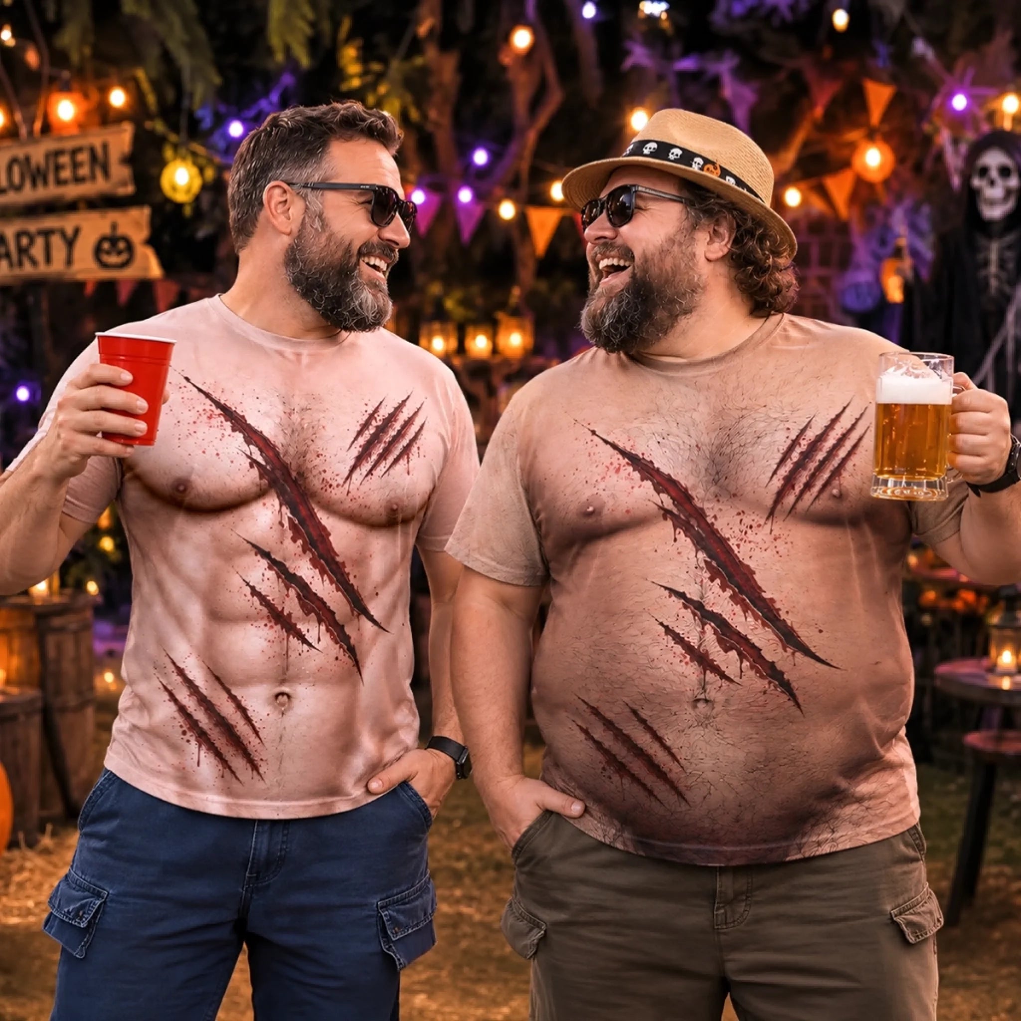 Custom Zombie T-Shirt, Personalized Halloween Birthday Gift for Husband, Dad, Son, Grandpa or Brother
