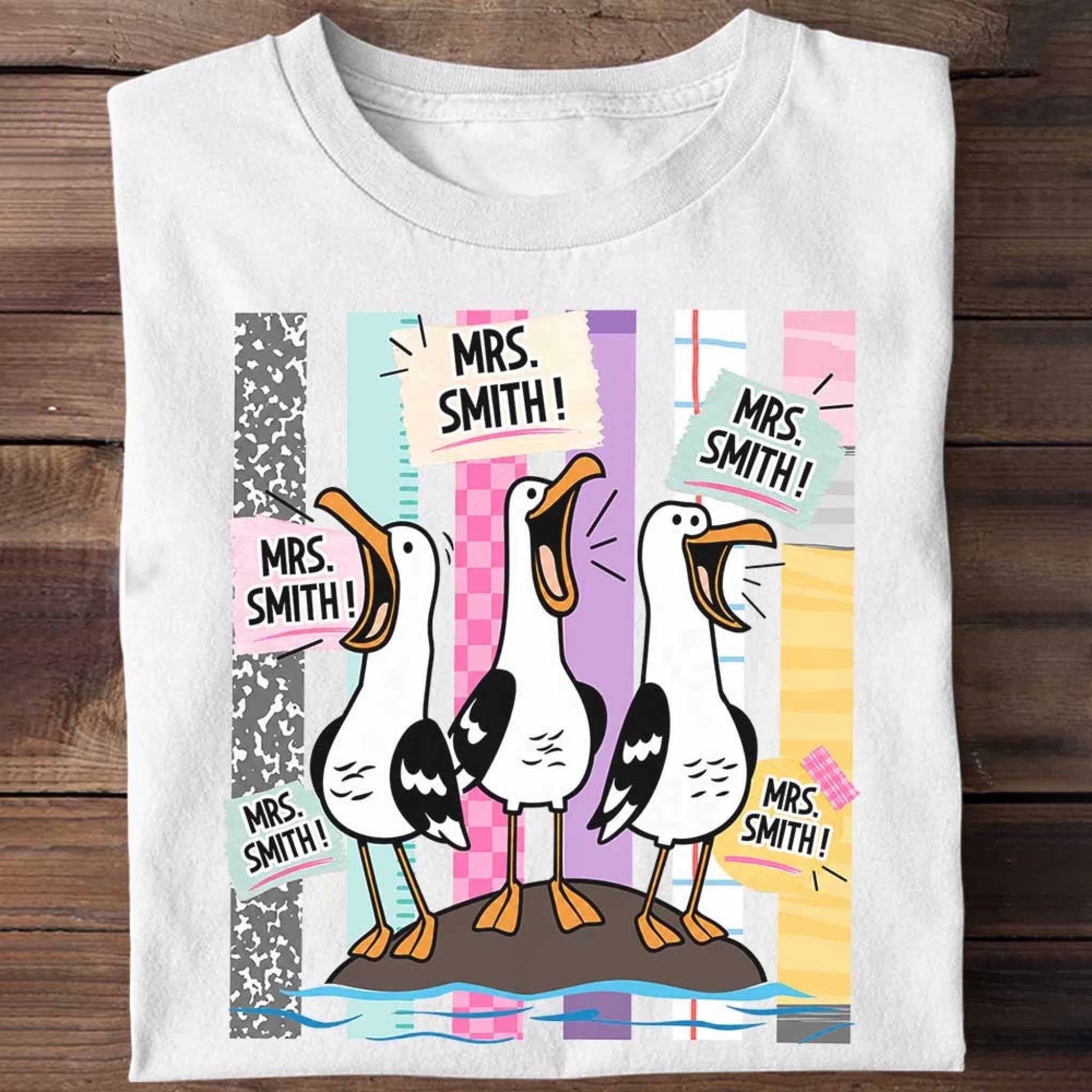 Custom Funny Teacher T-Shirt or Hoodie, Personalized Back to School Teacher Appreciation Gift