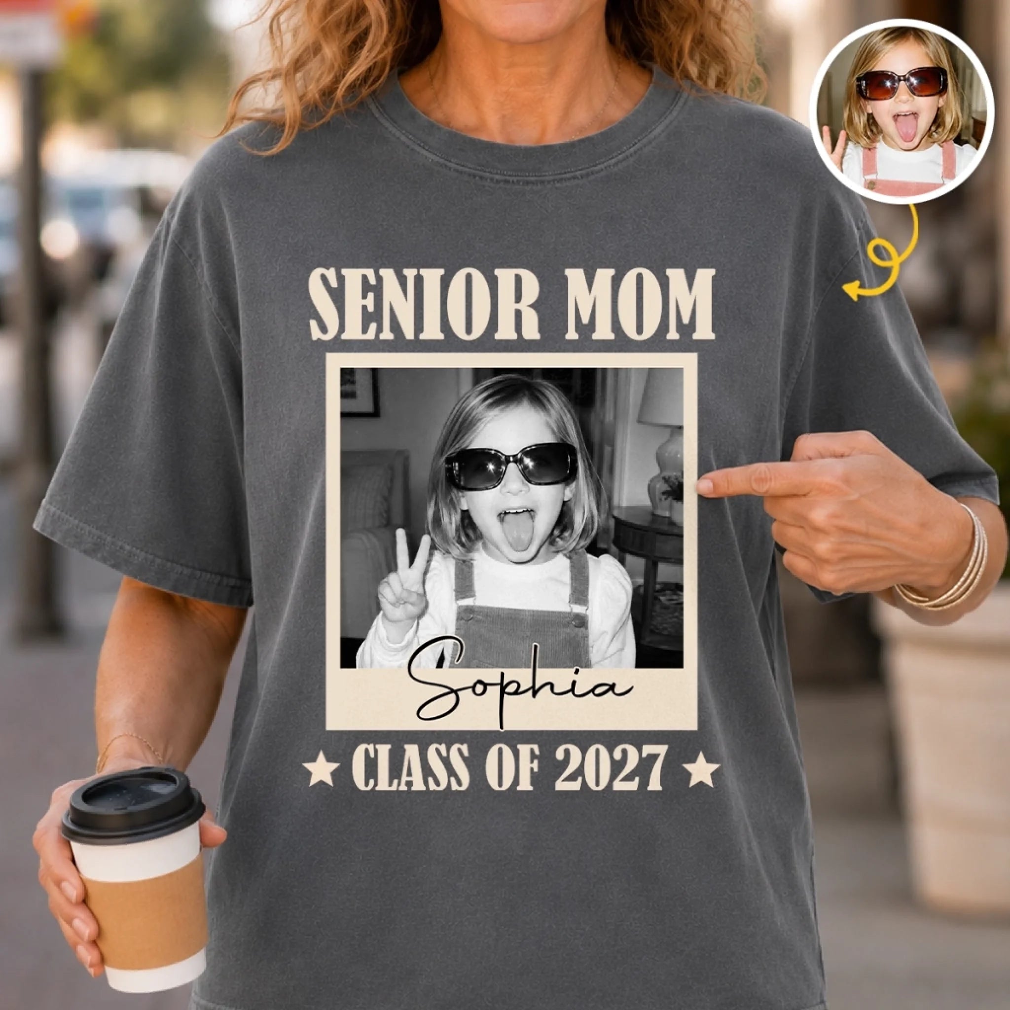 Custom Photo Comfort T-Shirt - Personalized Graduation Gift for Him or Her, One Goal Endless Possibilities