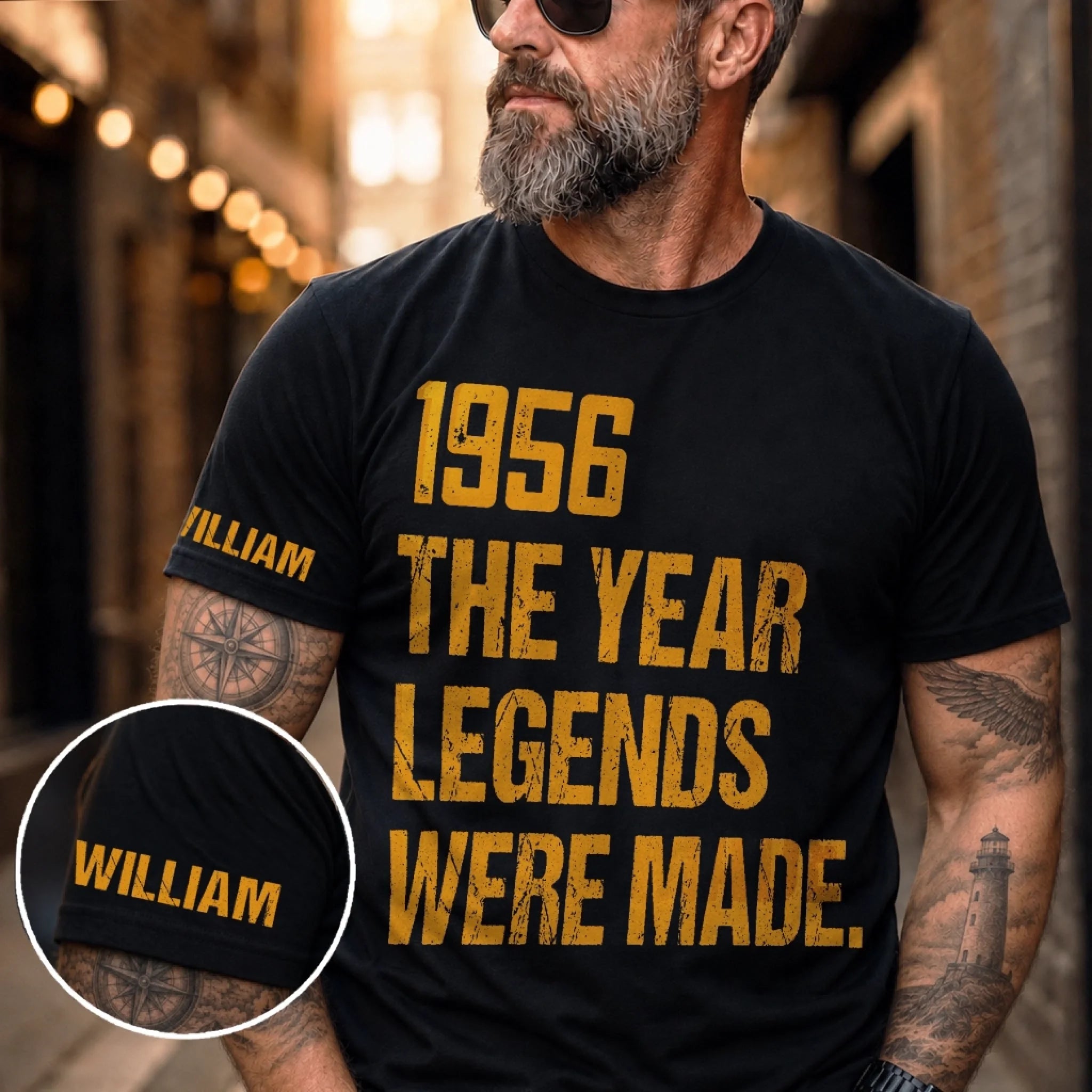Custom T-Shirt Personalized Still Making History Birthday Gift for Husband Dad Grandpa Brother Son