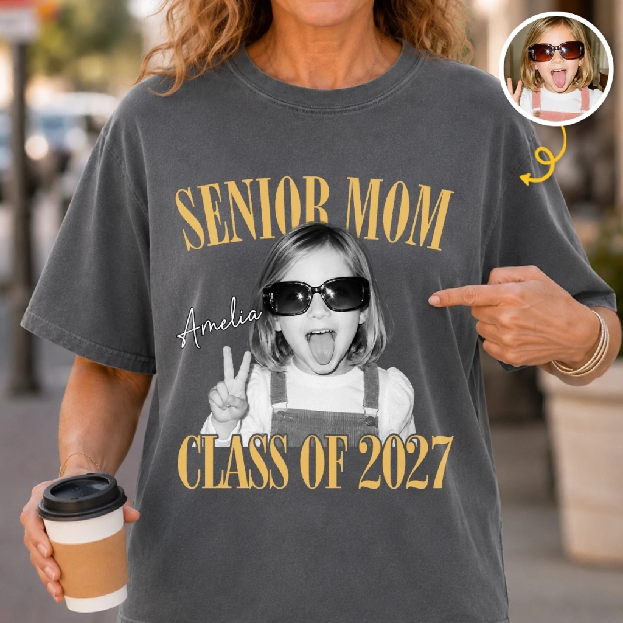 Custom Photo Comfort T-Shirt - Personalized Graduation Gift for Him or Her, The Next Chapter Begins