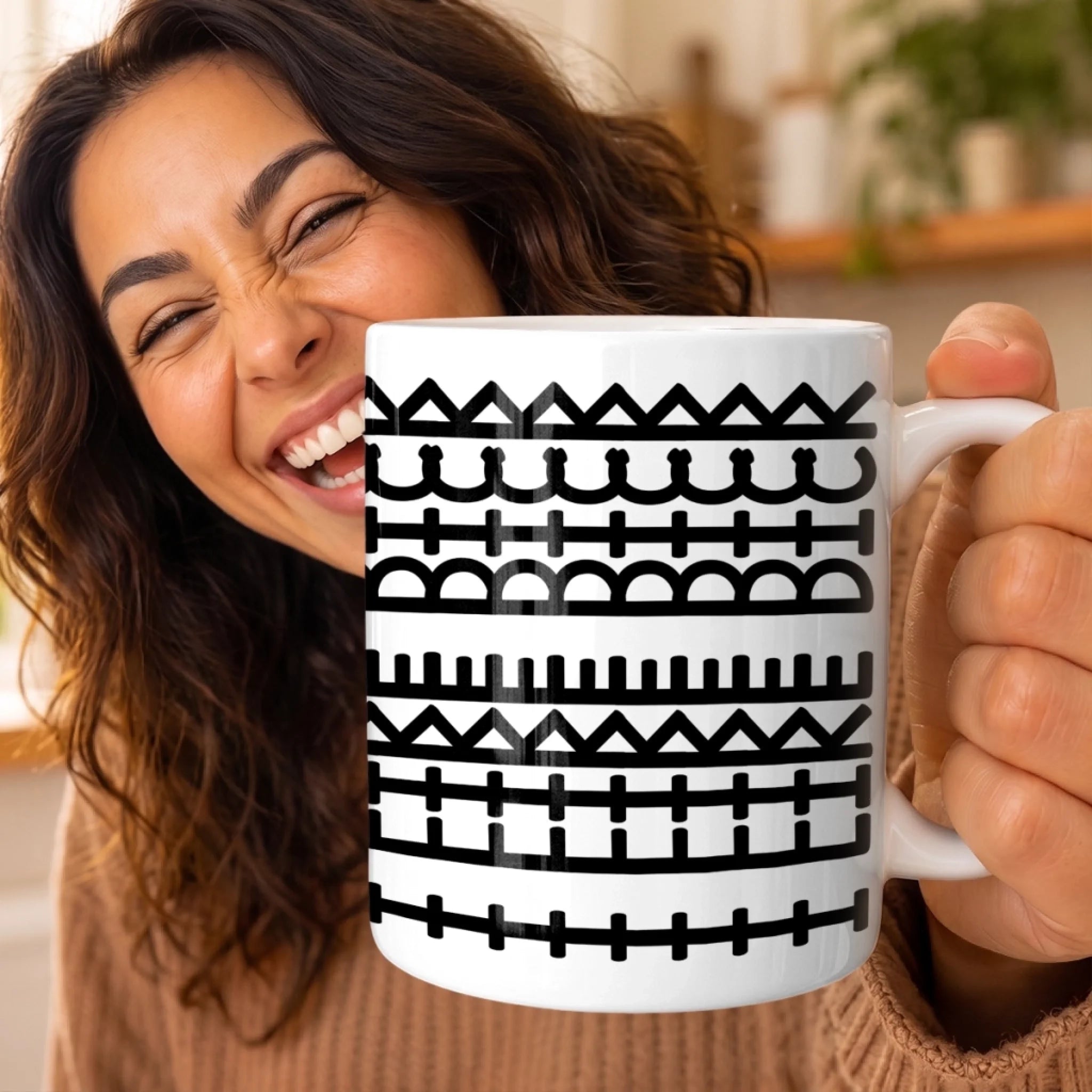 Hidden Message Mug - Funny Secret Message Coffee Cup Gift for Best Friends, Family, Coworkers, Work Bestie
