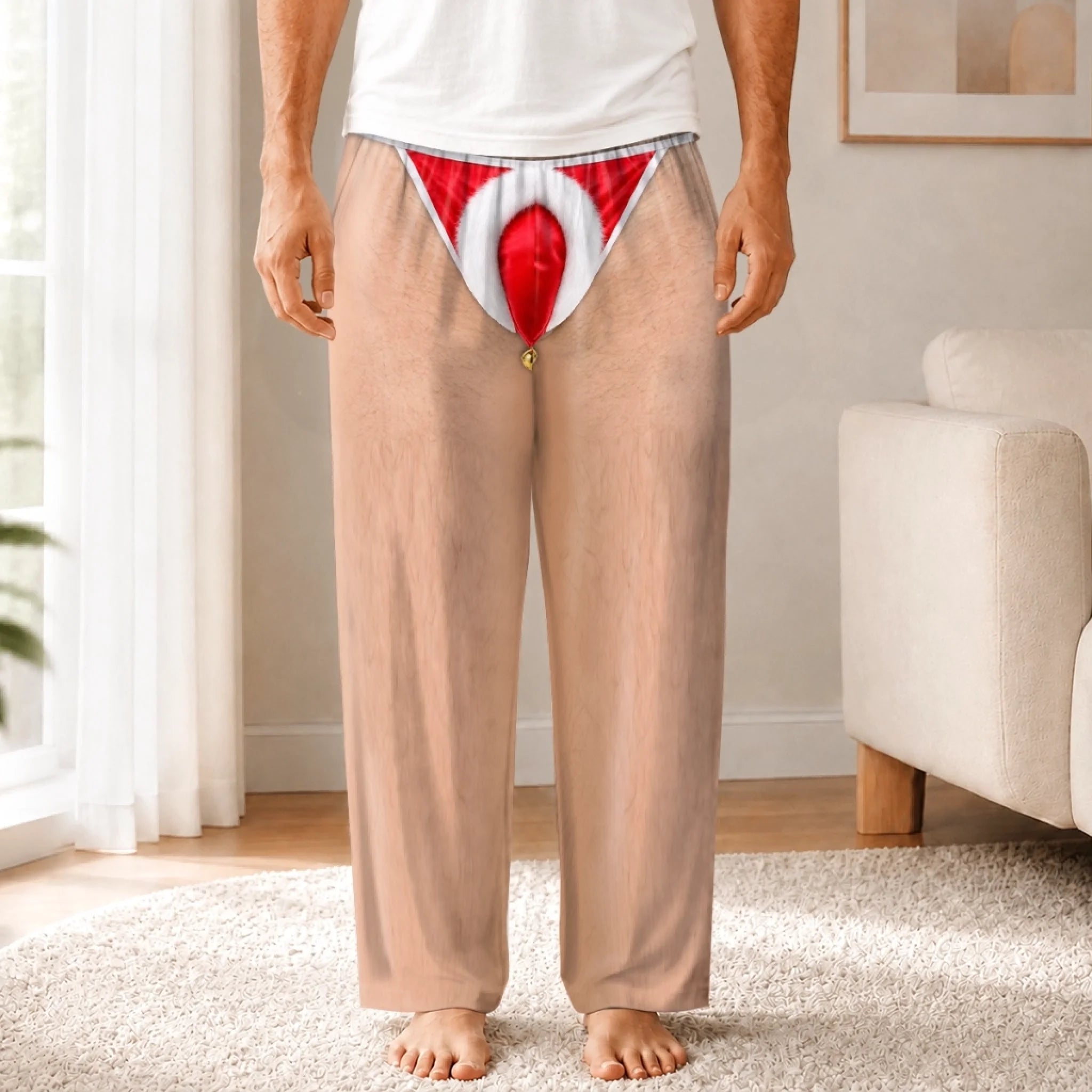 Custom Funny Pajama Pants Personalized Christmas Birthday Gift for Husband Dad Son Grandpa