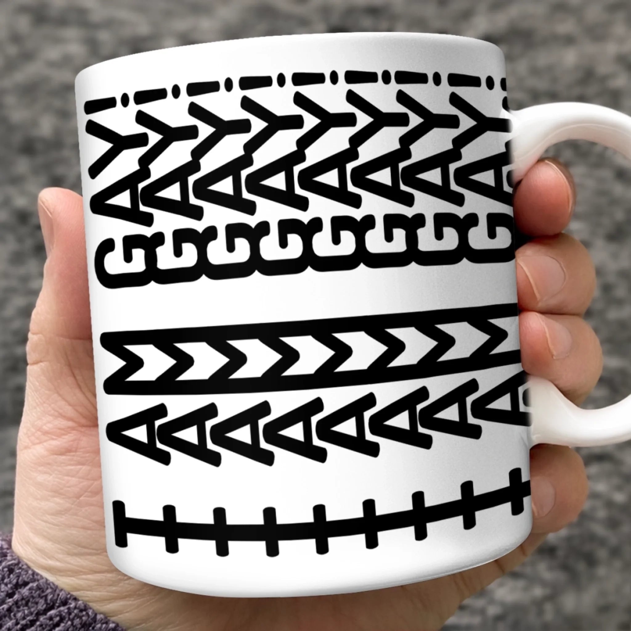 Hidden Message Mug, Funny Christmas Gift for Him, Coworkers, Boss, or White Elephant Exchange