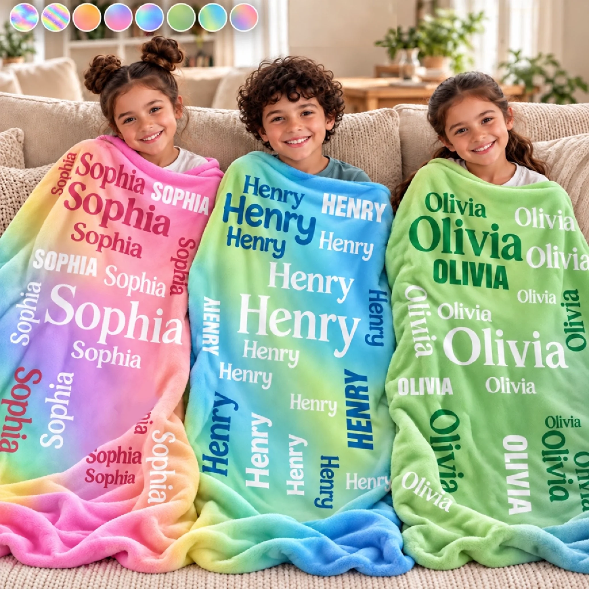Custom Little Trouble Maker Blanket, Personalized Birthday Gift for Mom, Dad, Brother or Sister