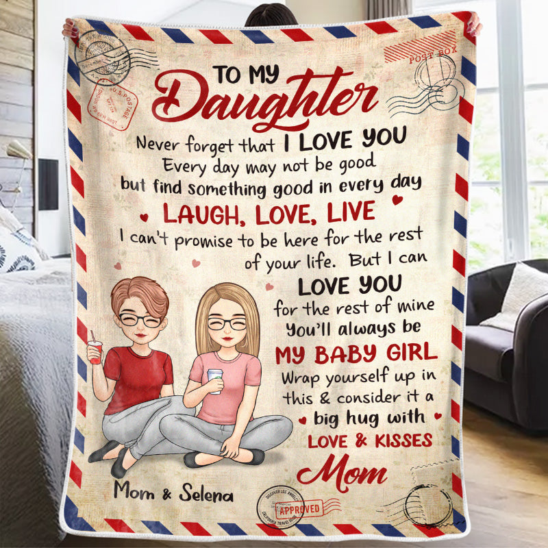You Are My Heart and Soul Personalized Family Blanket, Birthday Gift from Mom or Grandma