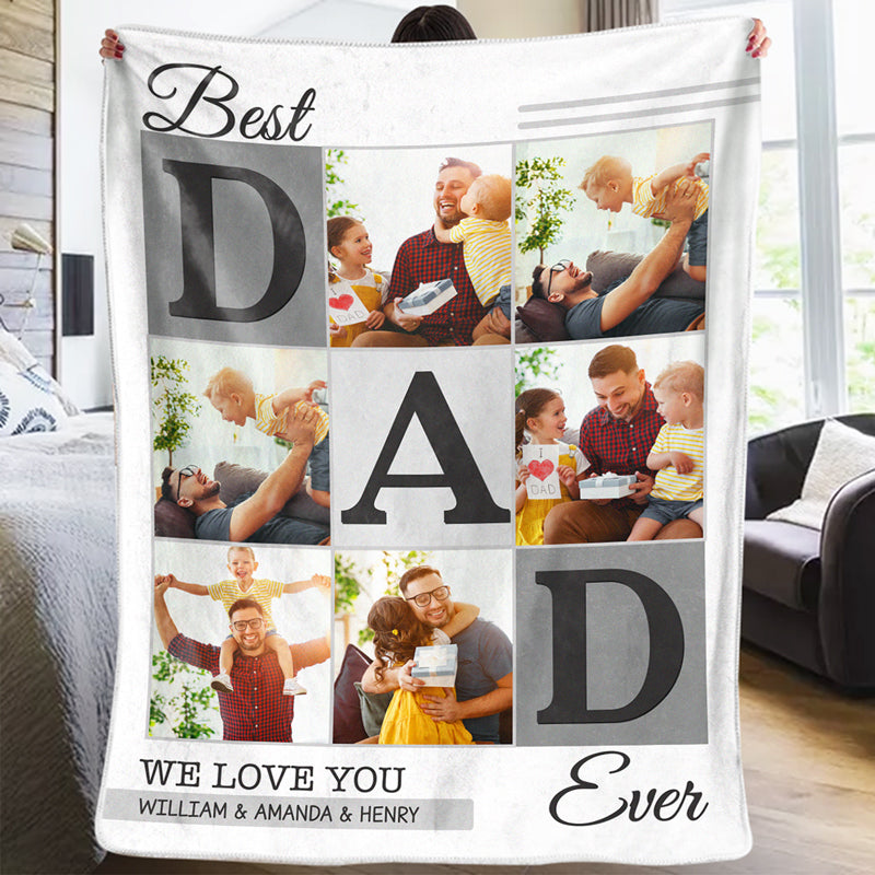 Custom Photo We Will Always Be Connected Personalized Family Blanket, Gift for Family Members