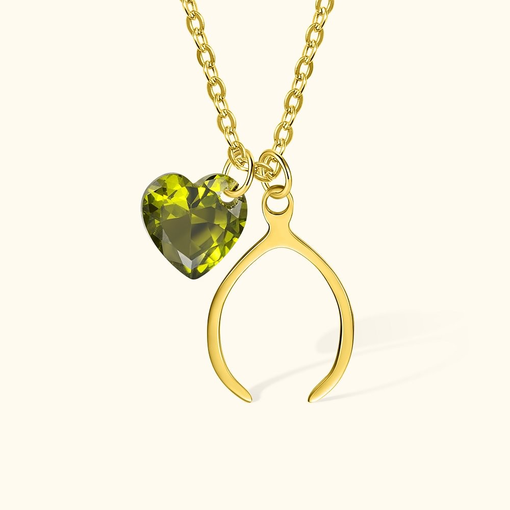 Personalized Dual Pendant Birthstone Necklace Perfect for Her Birthday Mother's Day Bridal Shower Favor